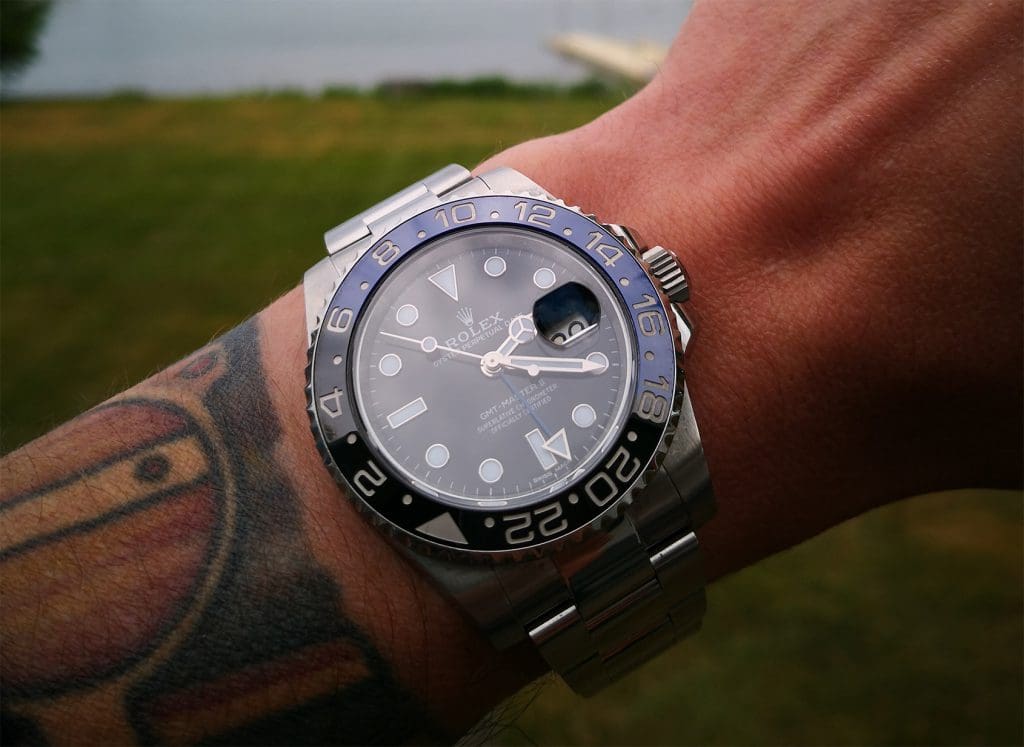 Spending some quality time with the Rolex 116710 BLNR Batman