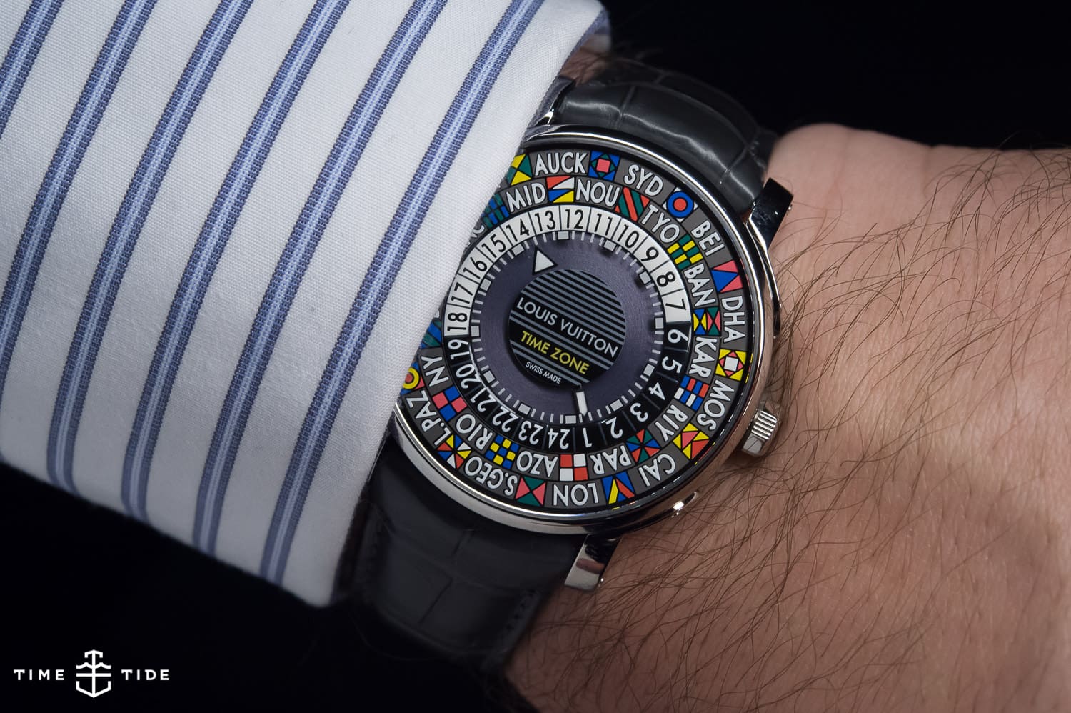 This Louis Vuitton Wristwatch is Gaudy, Confusing and Absolutely