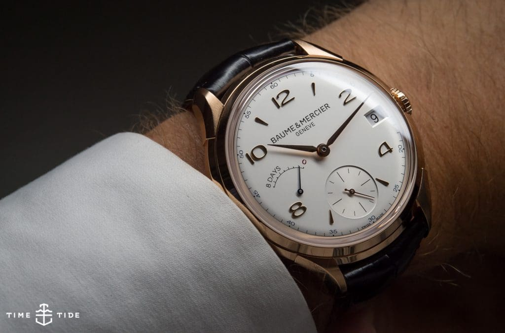 HANDS ON: The Baume & Mercier Clifton 8-Day Power Reserve