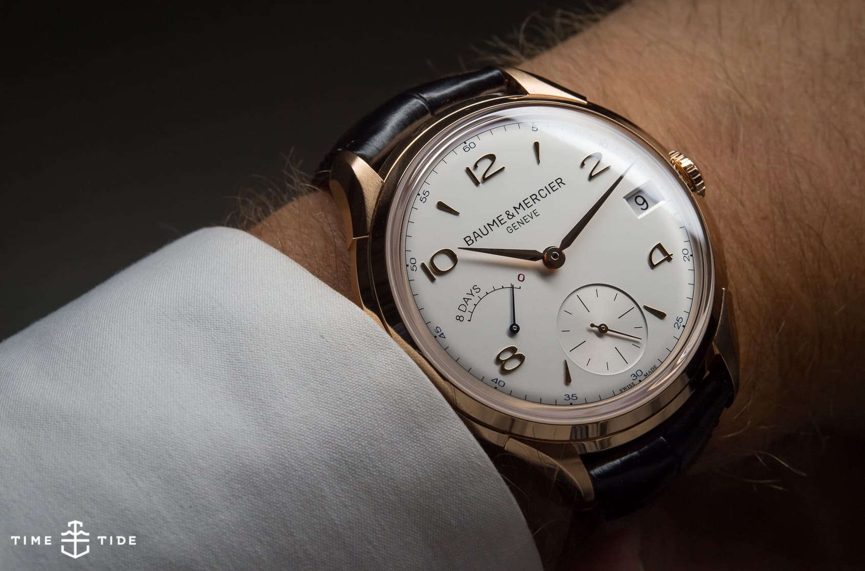 HANDS ON: The Baume & Mercier Clifton 8-Day Power Reserve