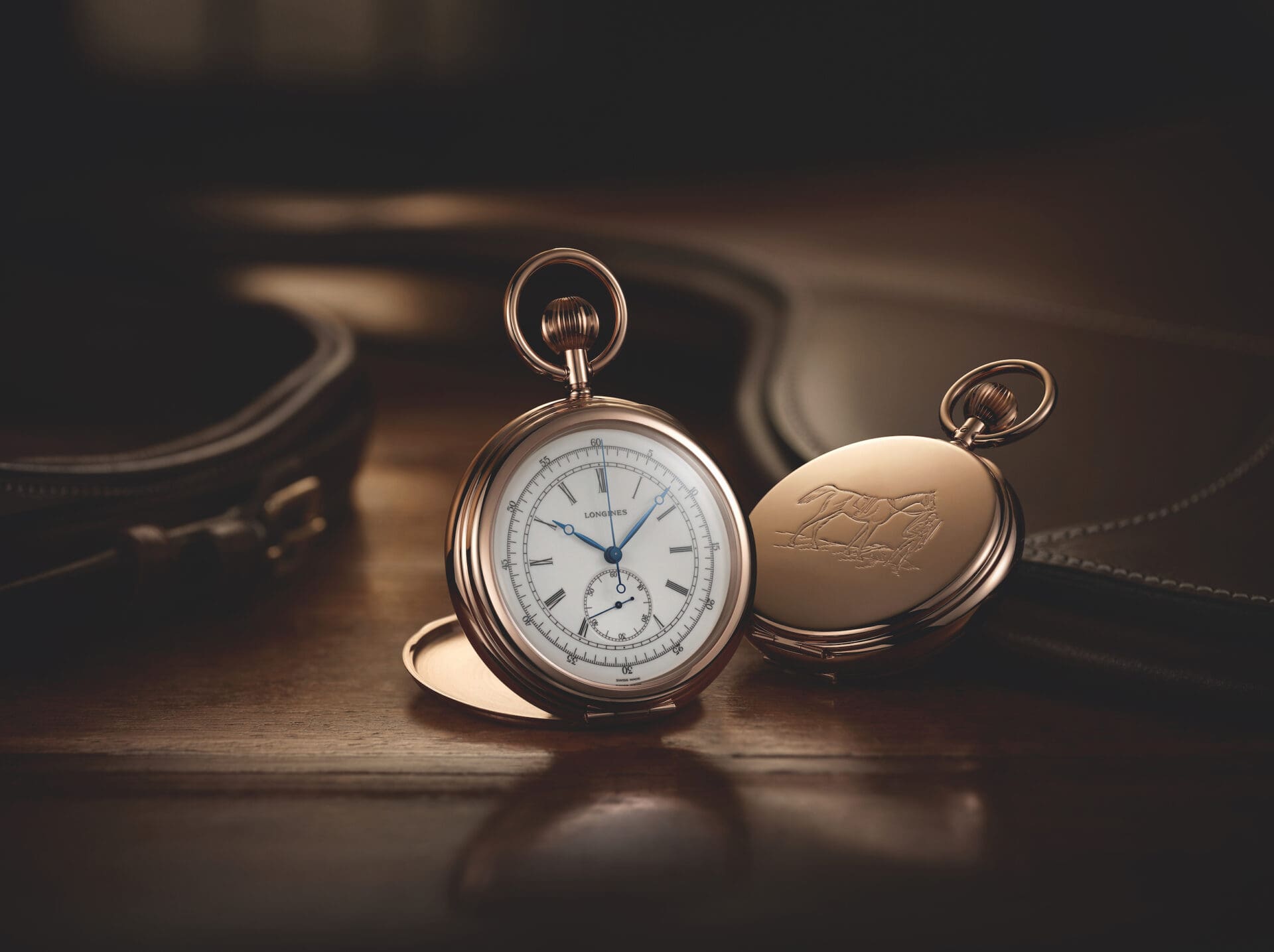 Just in time for the races: The Longines Equestrian Pocket Watch Jockey 1878