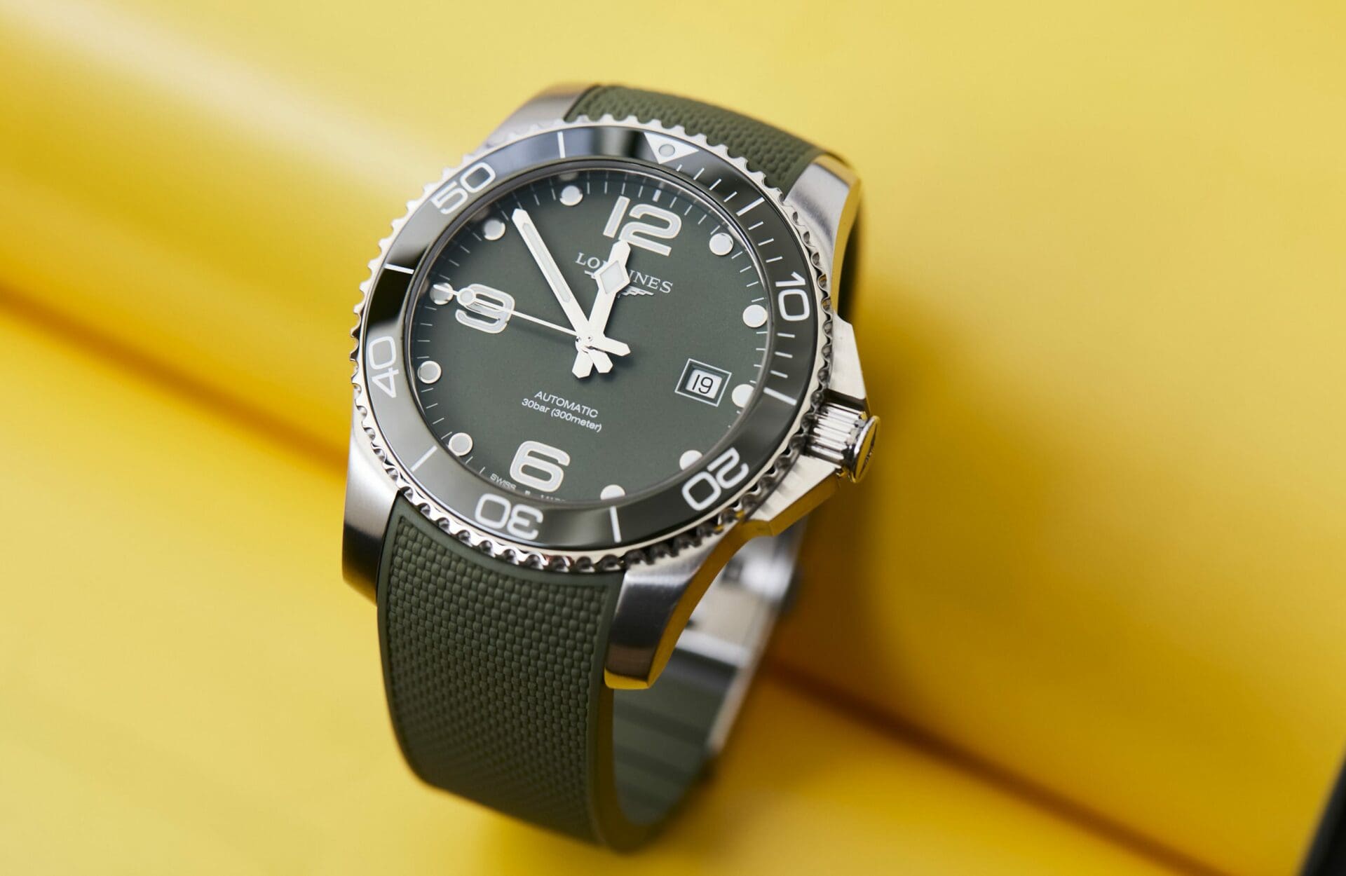IN-DEPTH: The Longines HydroConquest 41mm in Khaki Green, a value proposition like few others