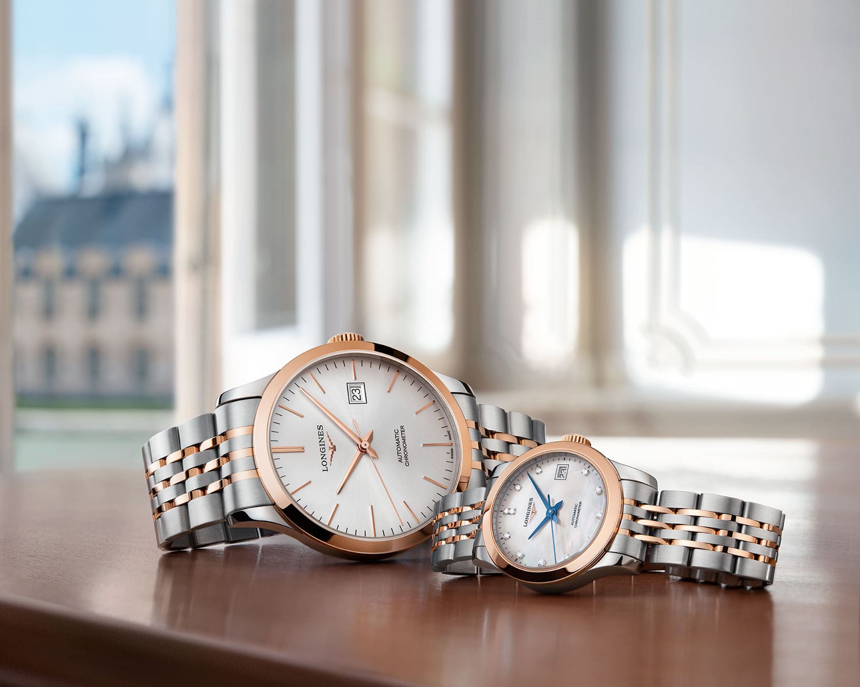 longines gold watches