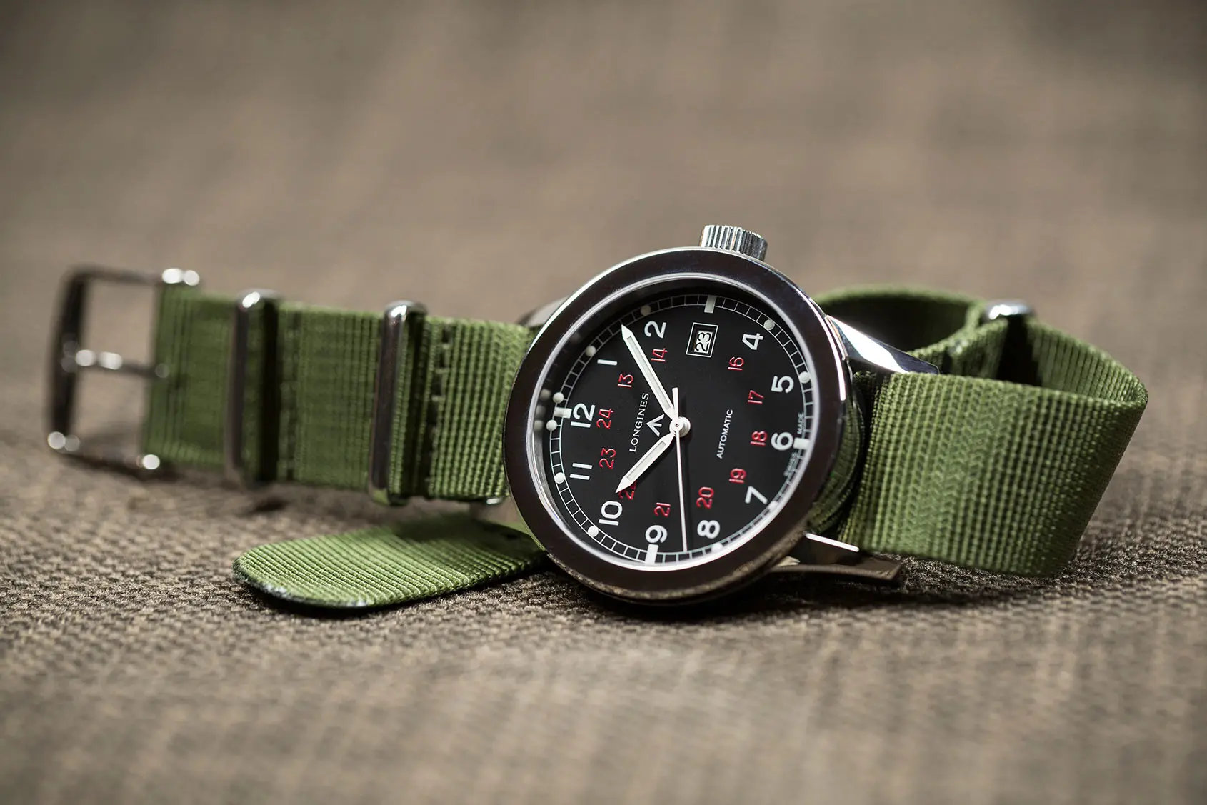 Longines Heritage Military COSD Presenting for Duty Video Review