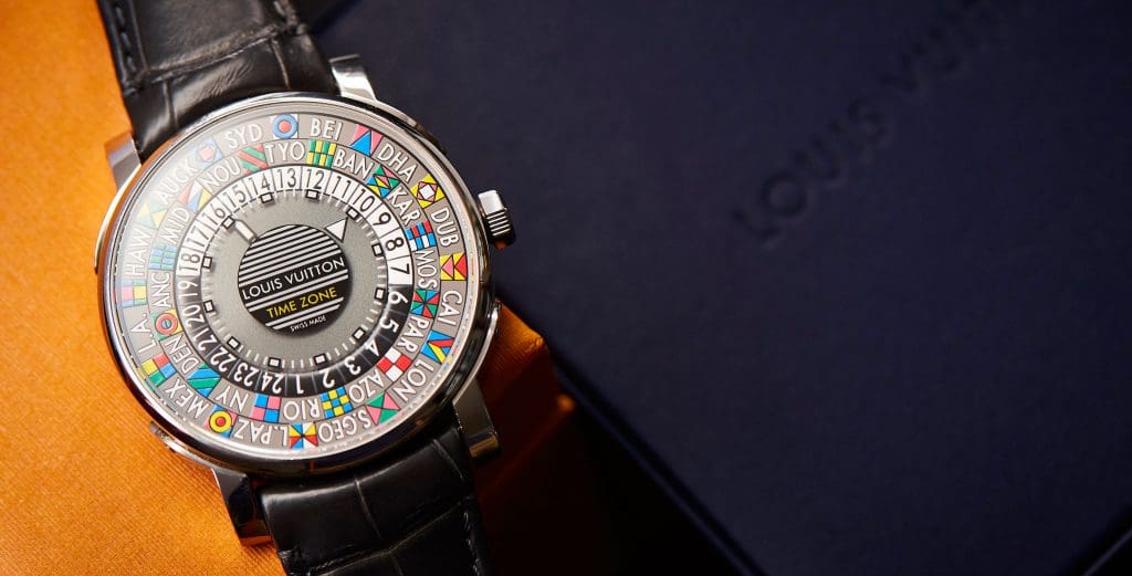 A fashionable watch with a watchmaking heart – the Louis Vuitton Escale Time Zone