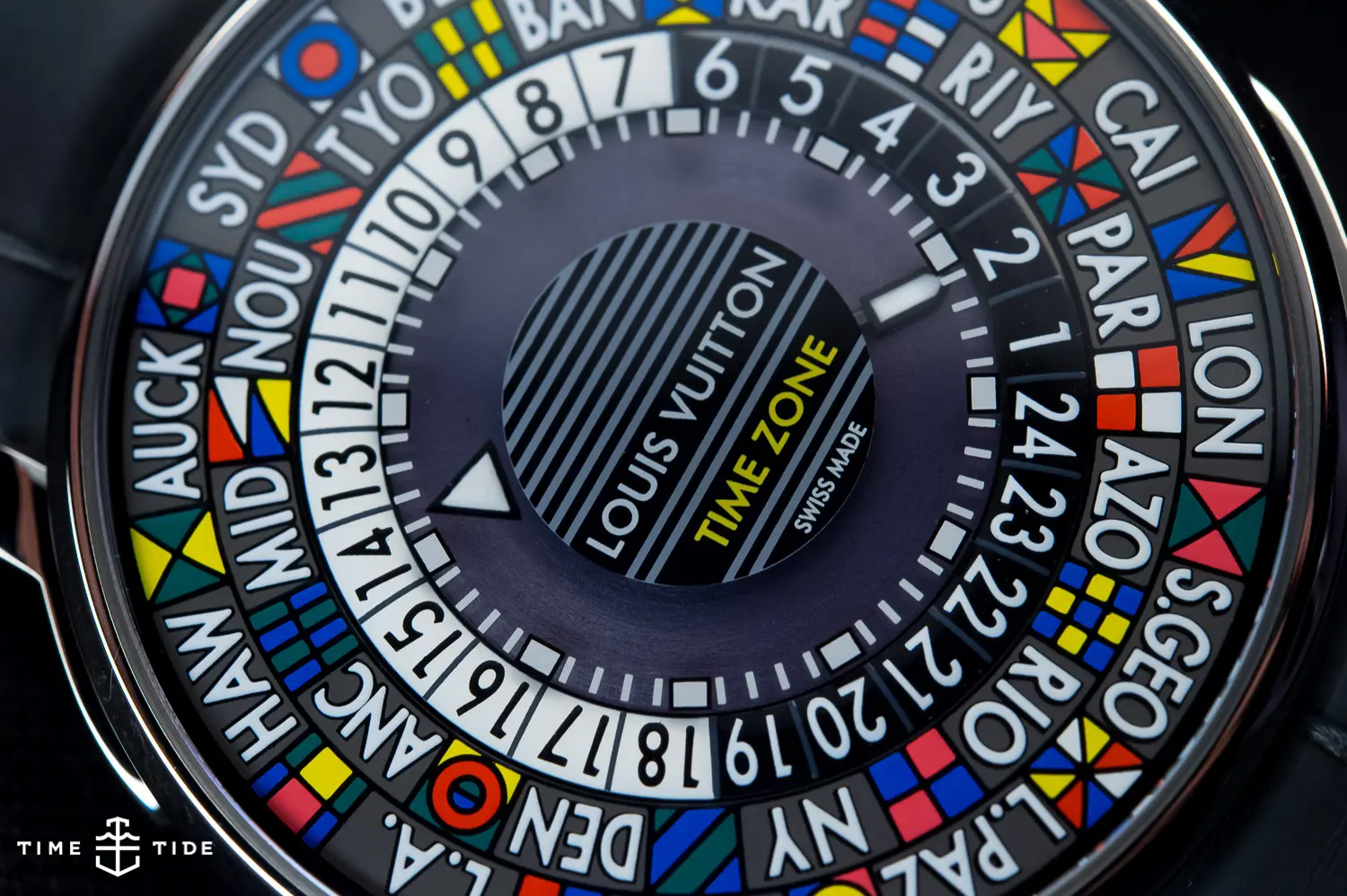Louis Vuitton on X: Around the world with the #LouisVuitton Escale Time  Zone: 24-hour time in 24 zones at a glance  / X