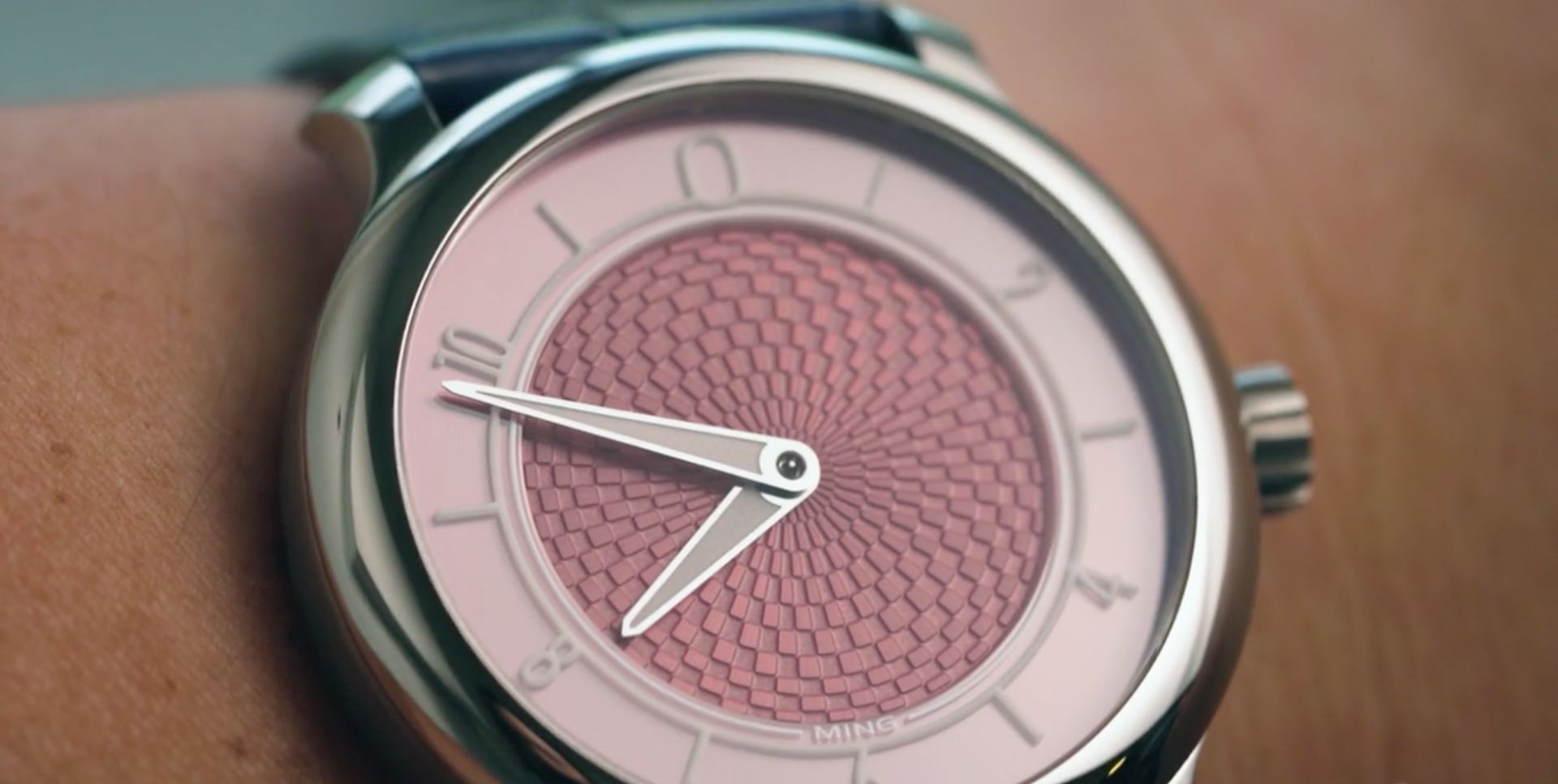 EVERY WATCH TELLS A STORY: John is blown away by the dial of his Ming 17.06 Copper