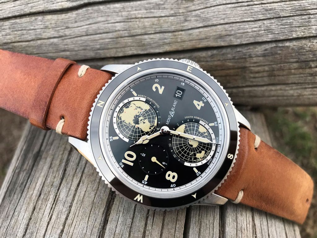 HANDS-ON: The Montblanc 1858 Geosphere, an explorer’s watch in steel and bronze