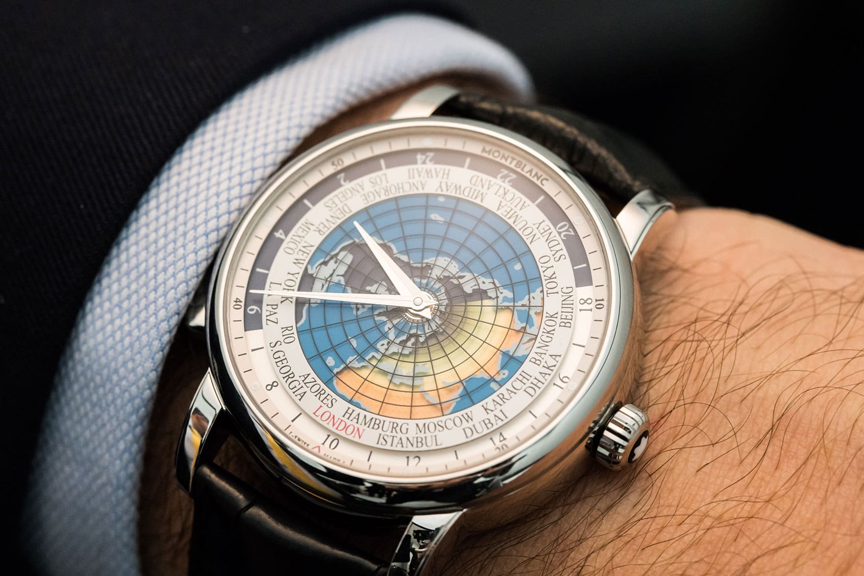 GONE IN 60 SECONDS: See the world in colour with Montblanc’s 4810 Orbis Terrarum