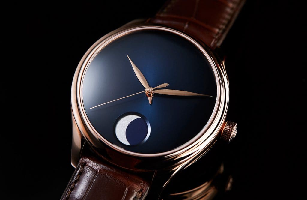 Complication made simple with the Moser Endeavour Perpetual Moon Concept