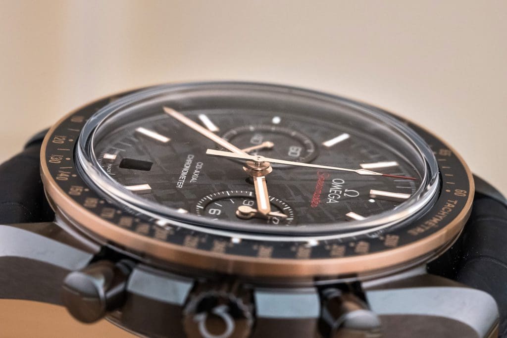 HANDS-ON: The Omega Speedmaster Grey Side of the Moon Meteorite, plan 9 from outer space