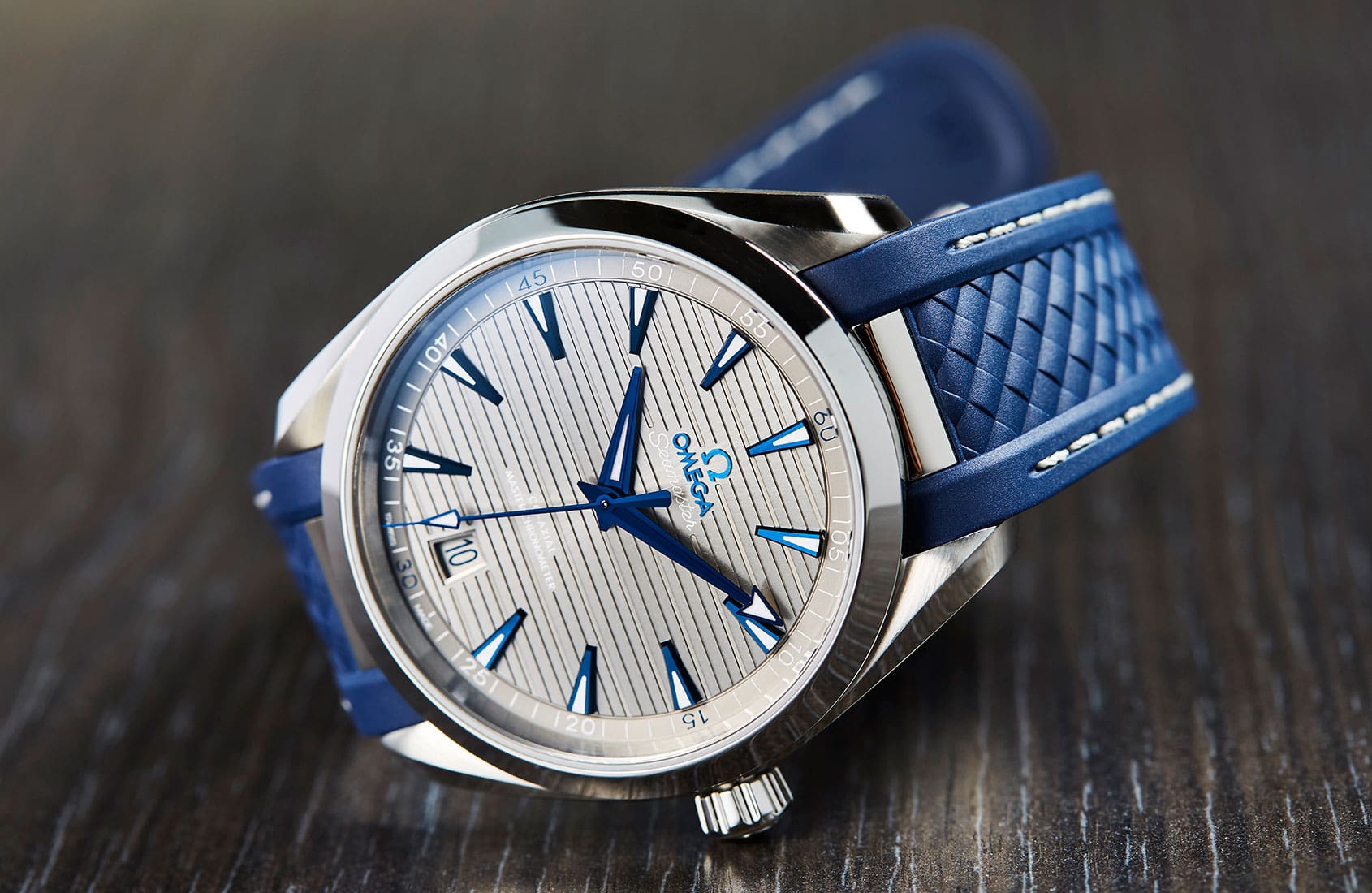 In the market for an Omega Aqua Terra? Watch this