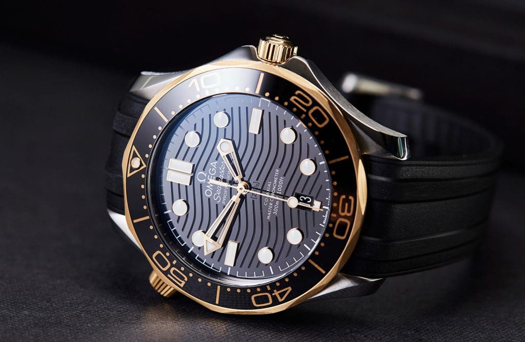 INSIGHT: Summer is in sight, so it’s time for the perfect summer watch – like this two-tone Omega Seamaster 300M Diver