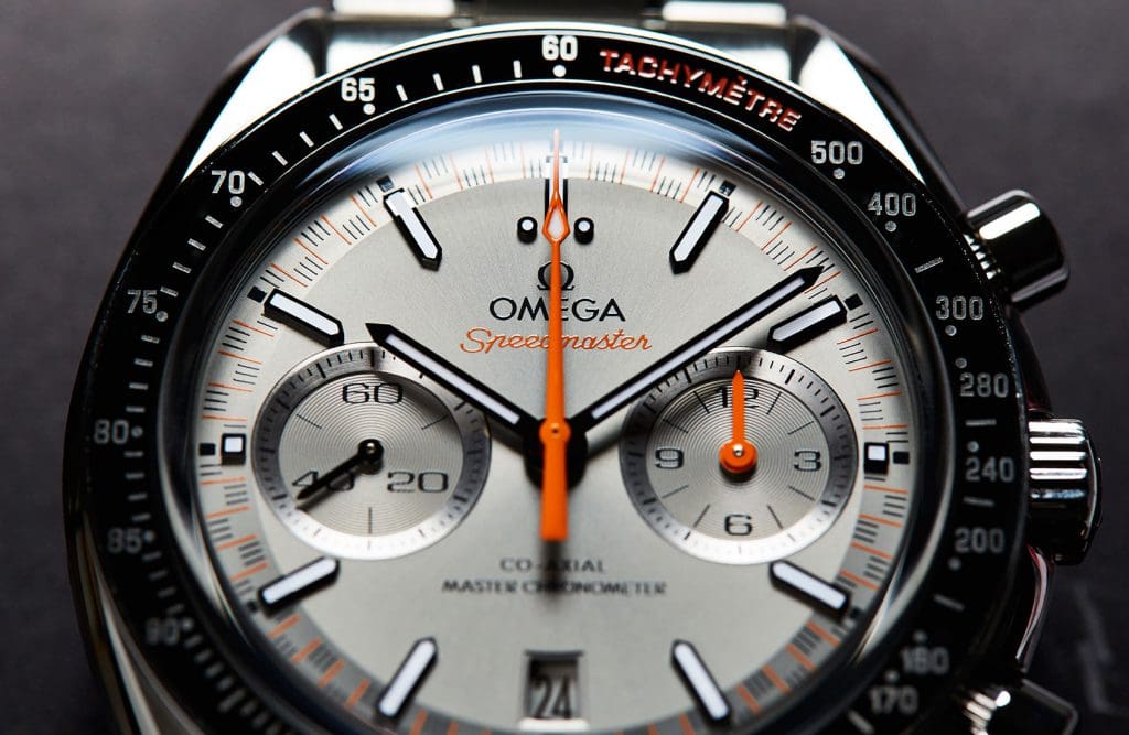 EDITOR’S PICK: An ultra-cool Speedy with orange details? It’s the Omega Speedmaster Racing of course