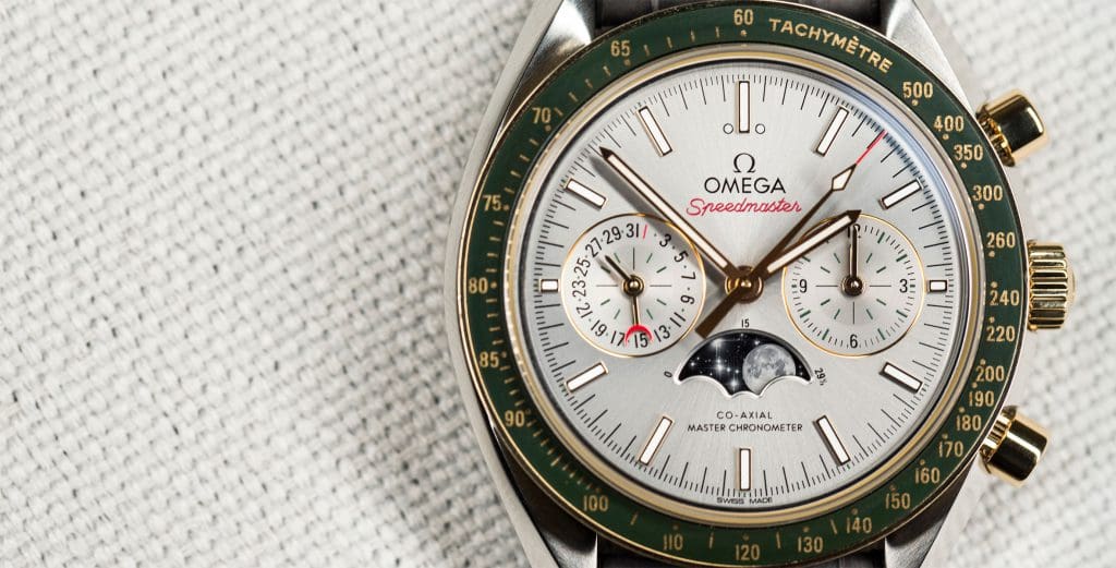 HANDS-ON: We did not expect the steel and gold Omega Speedmaster Moonphase Chronograph to be this awesome