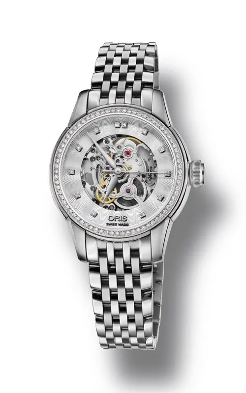 Diamond skeleton outlet watch