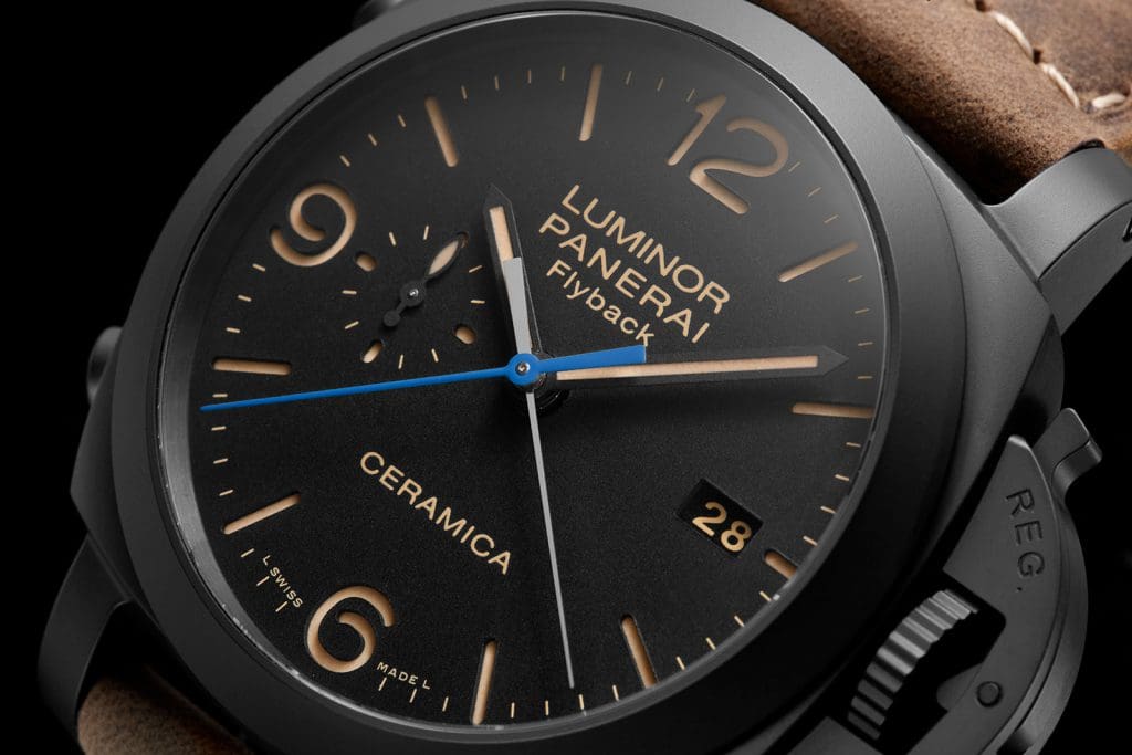 Pre-SIHH: First look at the Panerai Luminor 1950 3 Days Chrono Flyback Automatic Ceramica PAM580