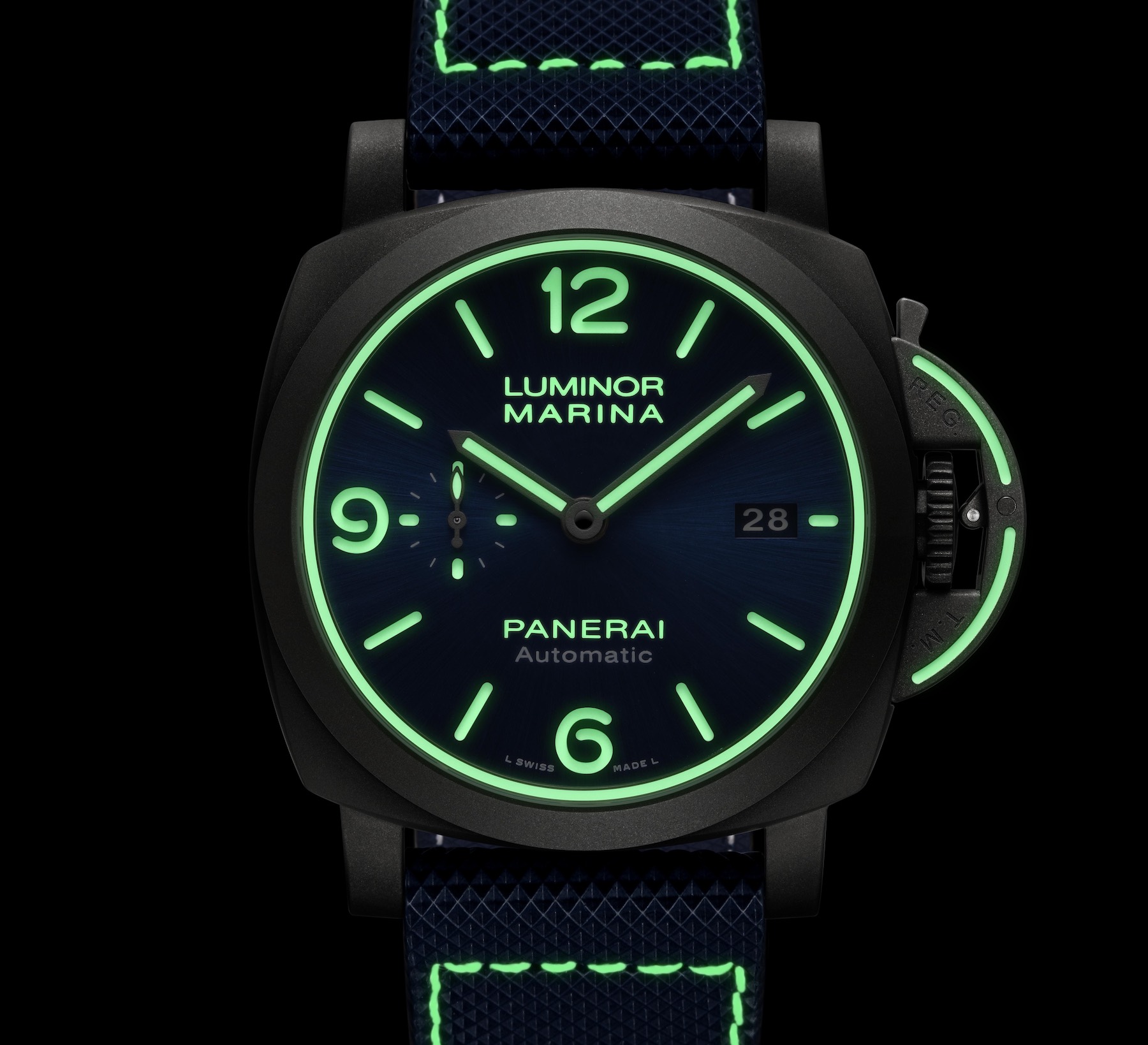 INTRODUCING: The Panerai Luminor Marina PAM01117, a watch guaranteed to last for the full term of your natural life