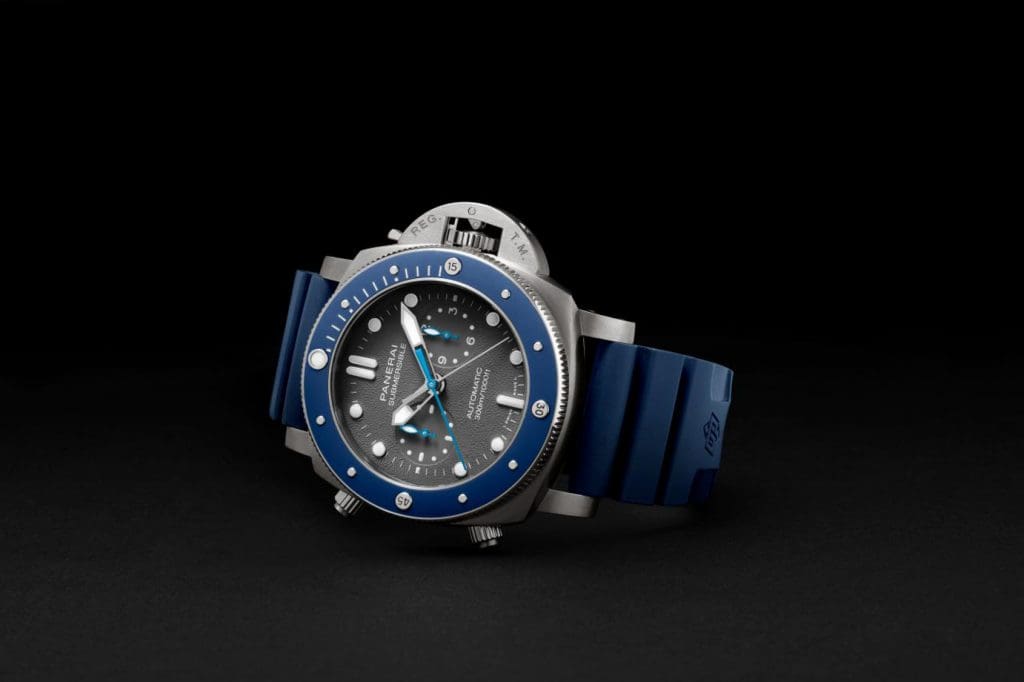 INTRODUCING: A breathtaking diver – the Panerai Submersible Chronograph Guillaume Néry Edition PAM00982