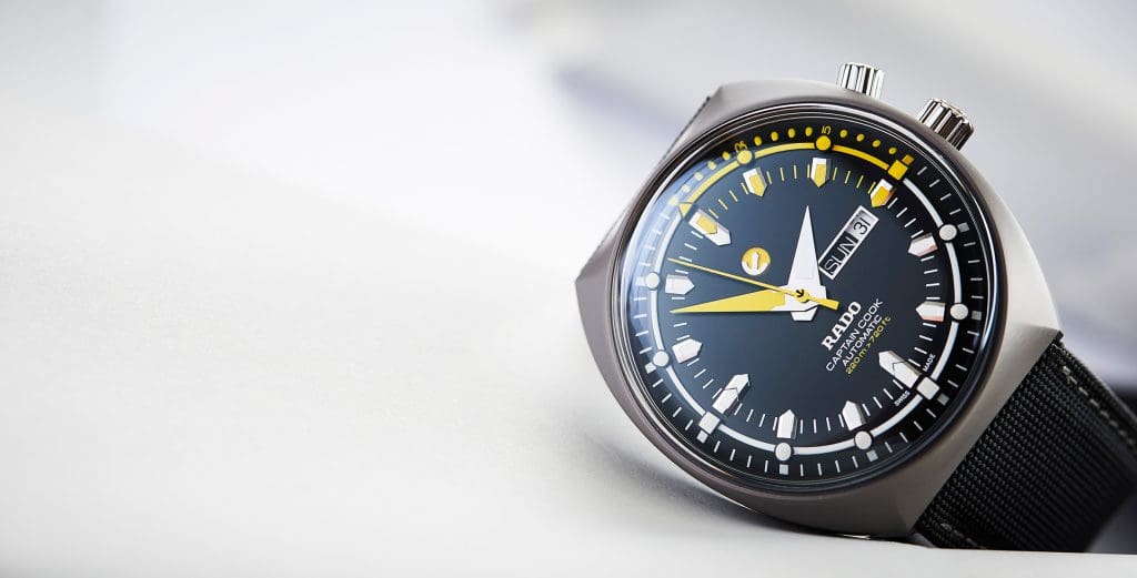 VIDEO: Looking back to the future with Rado’s Tradition Captain Cook Mark III