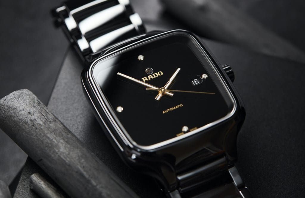 HANDS-ON: The liquid ceramic of the Rado True Square collection is something only this brand can do