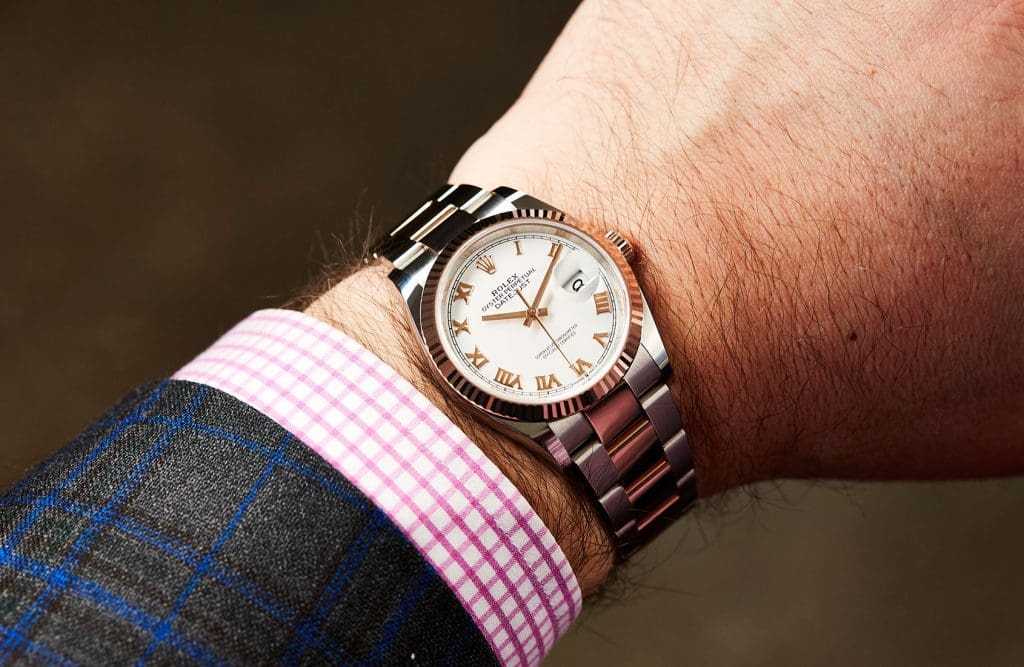 The epitome of classic watch design – the Rolex Datejust