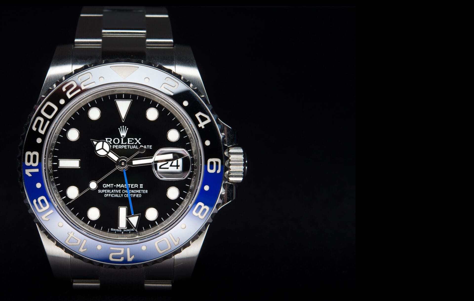 Rolex GMT Master II 126710 BLNR Batman Stainless Steel 40MM Men's Watch —  Salamanca Watches