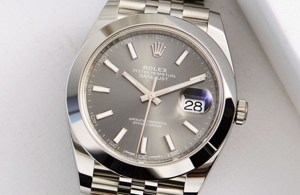 Simply the best? The Rolex Oyster Perpetual Datejust 41 in steel