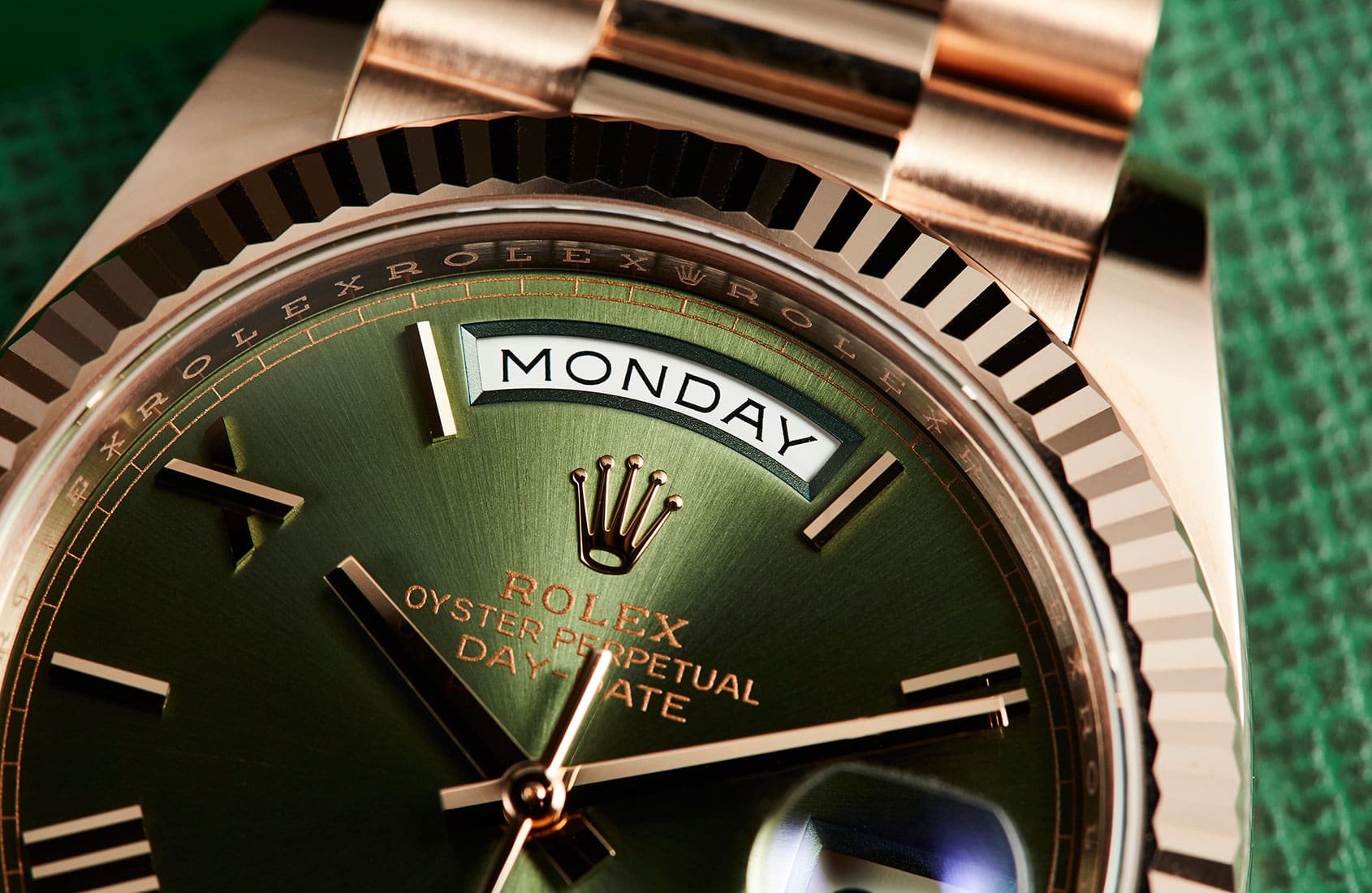 Everose and moss – is this still the hottest Rolex Day-Date on the market?