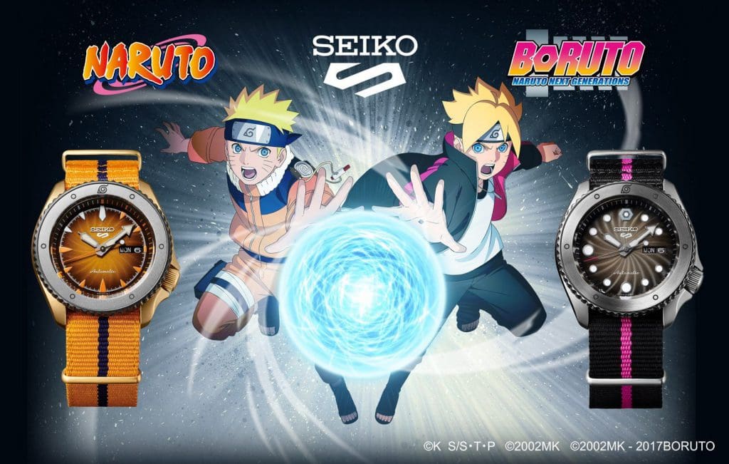 Stealth-help: Seiko creates kick-ass new collection inspired by Naruto’s anime ninjas
