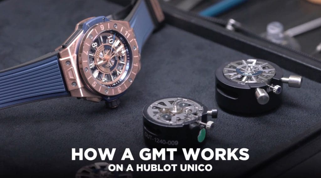 VIDEO: Disassembling a Hublot Unico GMT to see how it works