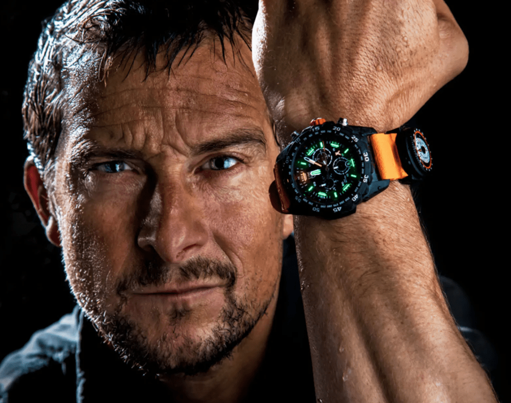 Survival of the fittest: Bear Grylls and Luminox have created some tough timepieces