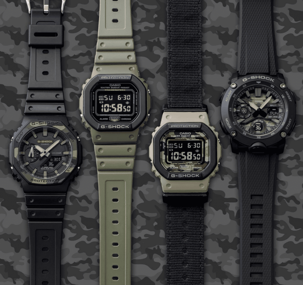 Bulletproof: These G-Shock Utility Series watches show off Casio’s 21st century take on the mil-spec watch