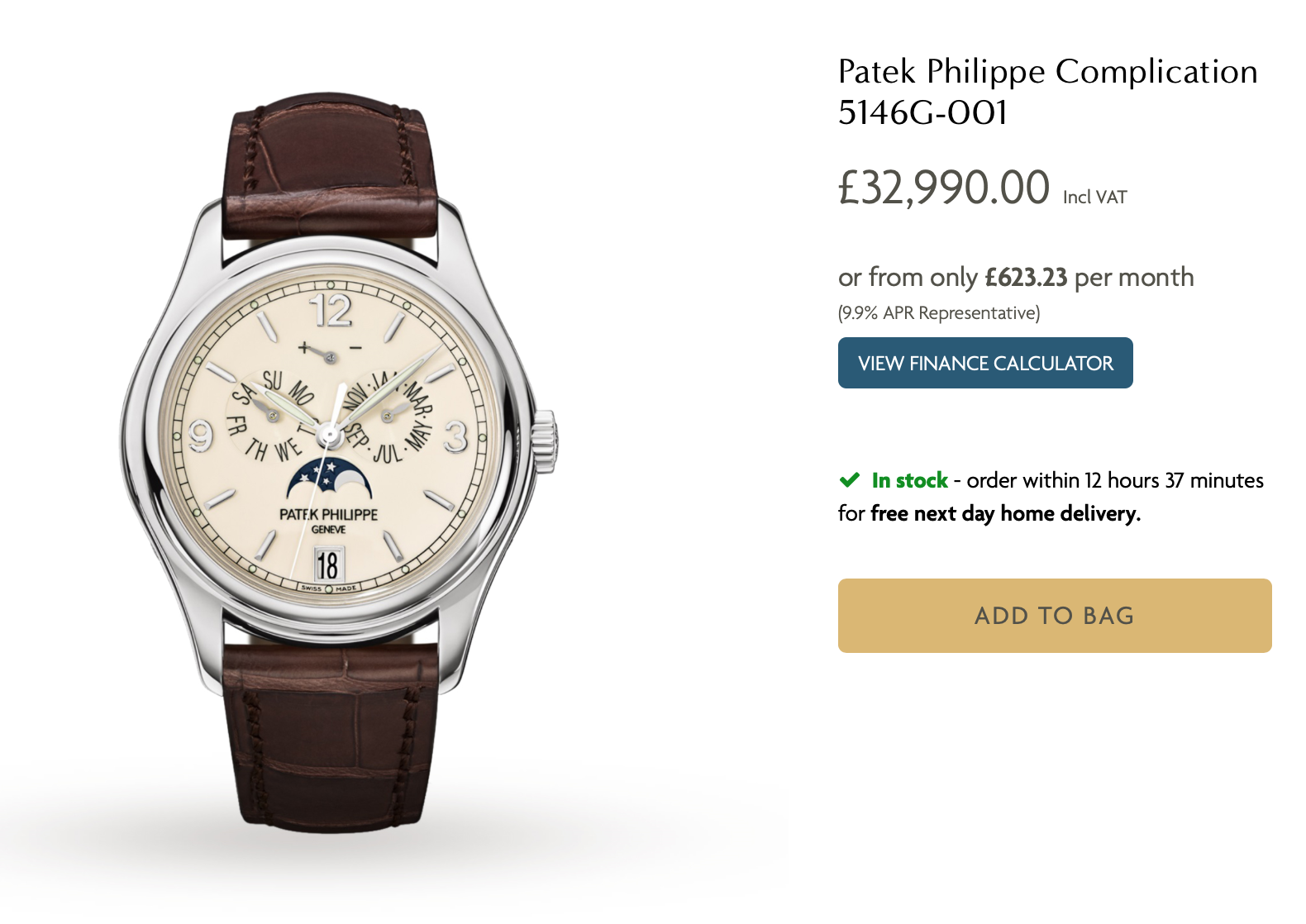 As of today, you can buy Patek Philippe online. Will COVID-19 force more brands into e-commerce? 