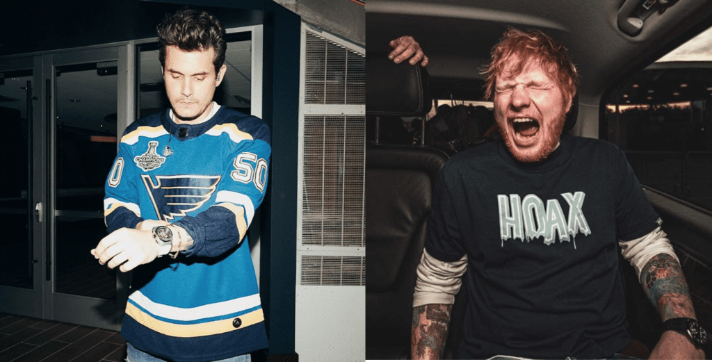 Celebrity Watch Death Match – John Mayer Vs. Ed Sheeran … the rematch!