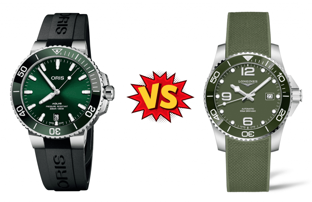 Apples to Apples: Longines HydroConquest Vs. Oris Aquis, specs, pricing and value propositions compared
