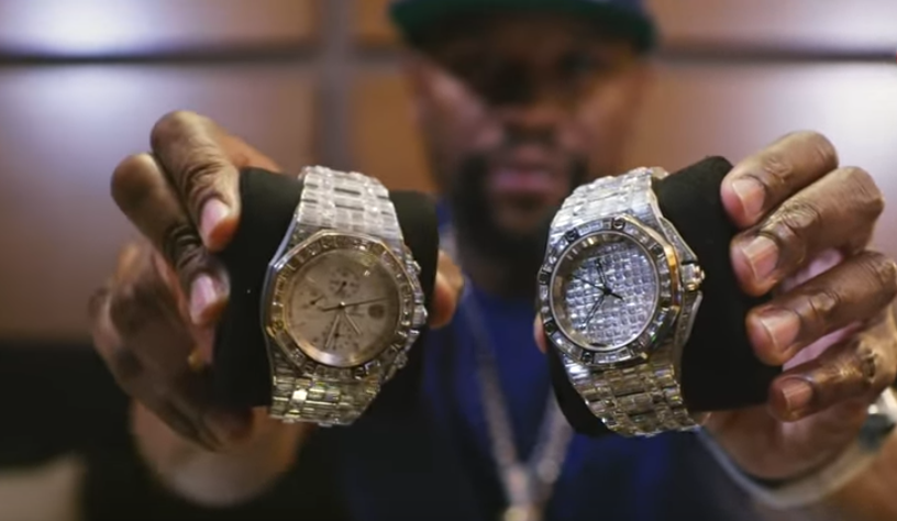 “Is this watch over or under $15 million?” – Floyd Mayweather plays “The Ice Is Right” with Greg Yüna