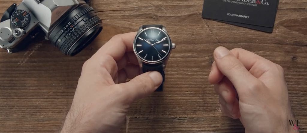 This video about the H. Moser & Cie Pioneer Centre Seconds gave me a hot flush for my own watch