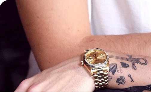 Harry styles hot sale rolex