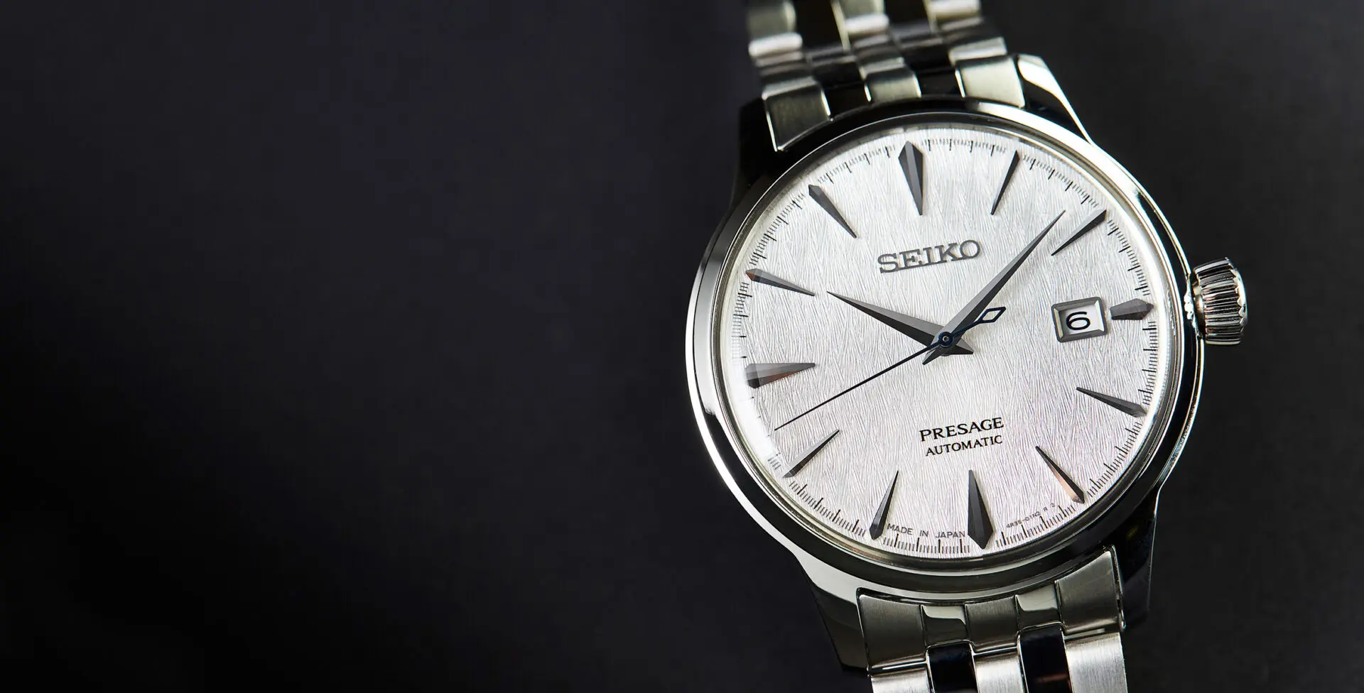 ANNOUNCING: We are selling Seiko's latest stunning Cocktail Time, the  Fuyugeshiki 'Winter Scene' SRPC97J1 - Time and Tide Watches