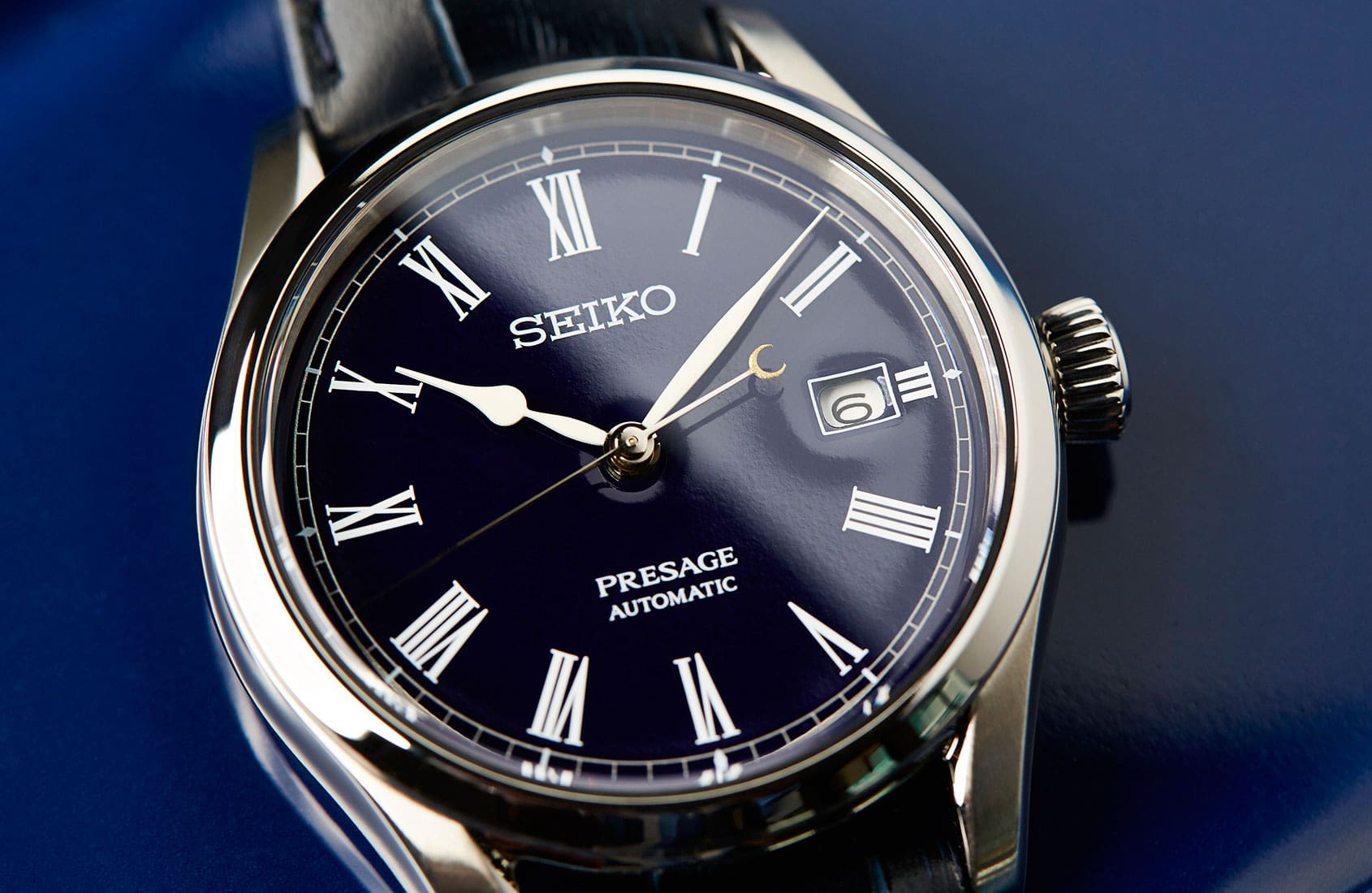ANNOUNCING: Seiko release stunning blue enamel dial Seiko Presage SPB069  'Moonlit Night' - Time and Tide Watches