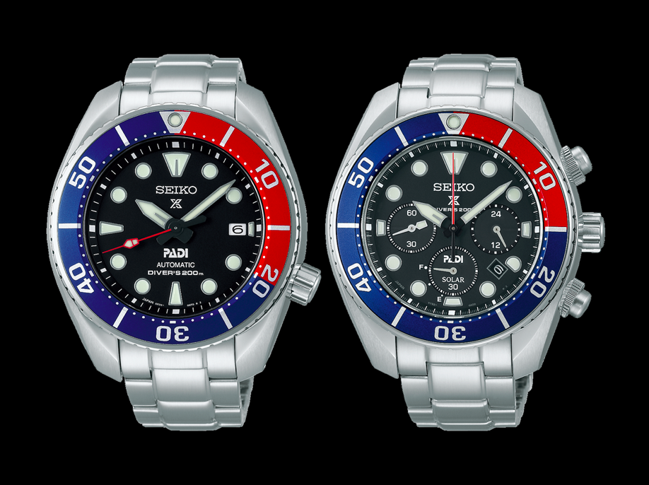 Seiko bolster their legendary dive range with two PADI-certified winners and Tide Watches
