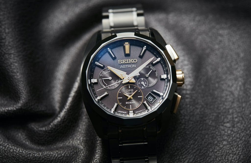 INTRODUCING: The Seiko Astron SSH073J Limited Edition offers dressy darkness in ceramic and titanium