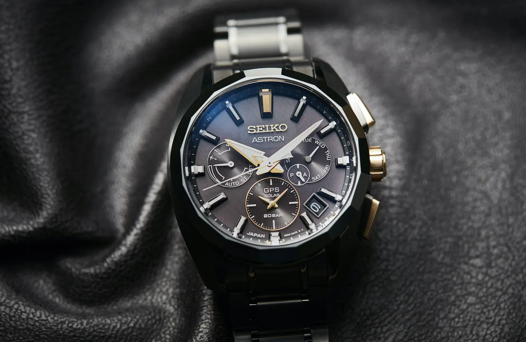 INTRODUCING: The Seiko Astron SSH073J Edition offers dressy darkness in ceramic - Time and Tide Watches