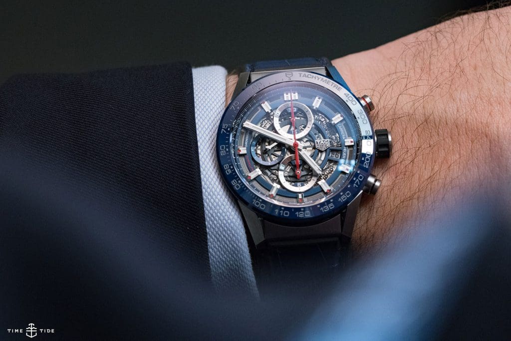 VIDEO: A slightly smaller statement watch, the TAG Heuer Carrera Heuer 01 43mm