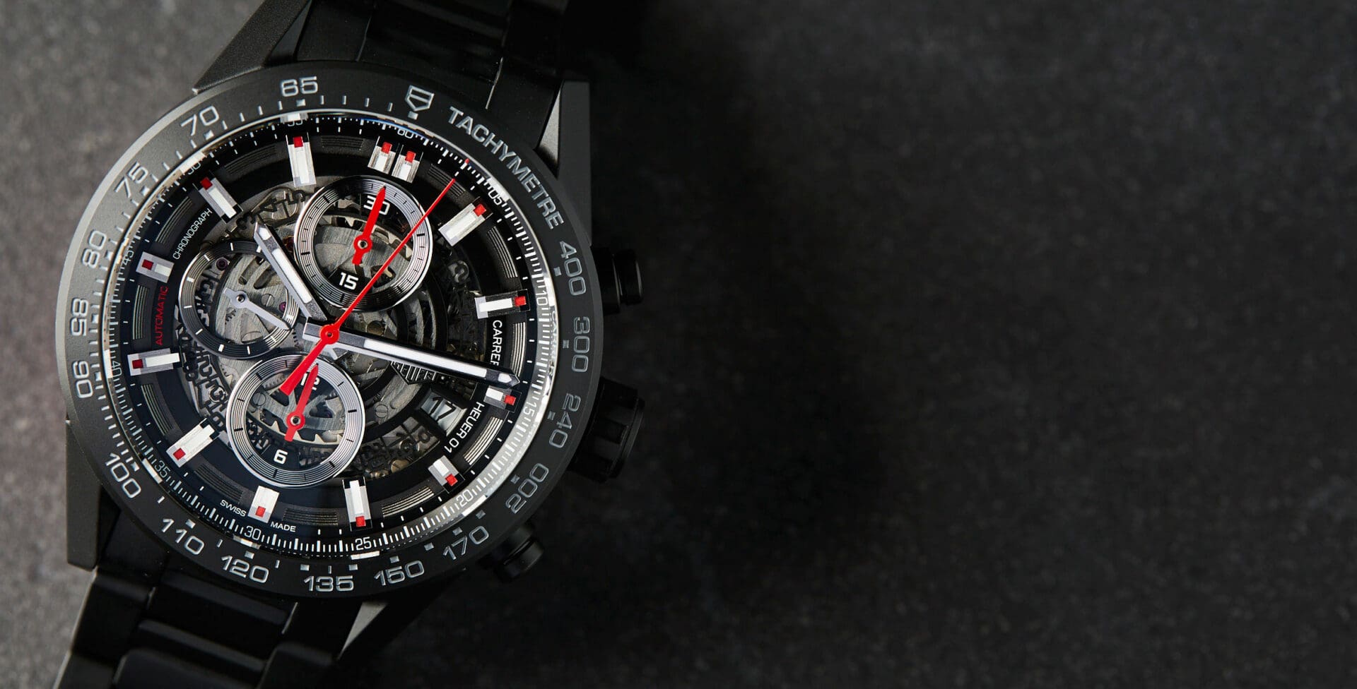 IN-DEPTH: Smart and stealthy – the TAG Heuer Carrera Heuer 01 43mm in black ceramic