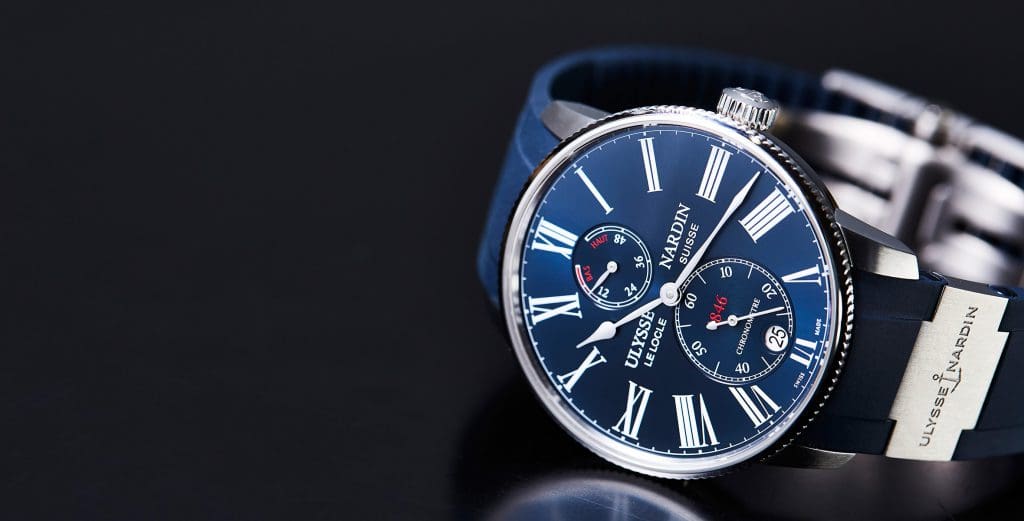 HANDS-ON: Even sportier, the Ulysse Nardin Marine Chronometer Torpilleur in blue 