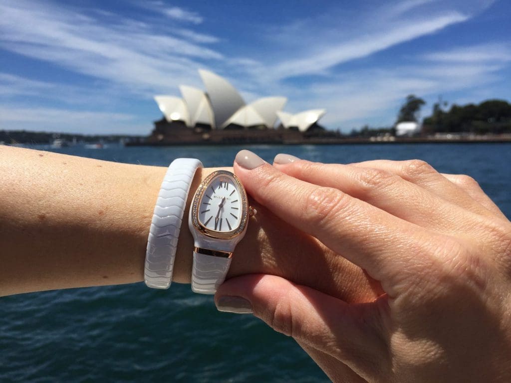 HANDS-ON: Everything’s all white – we test the brightest Omega, Bulgari and Rado watches on one Sydney summer day