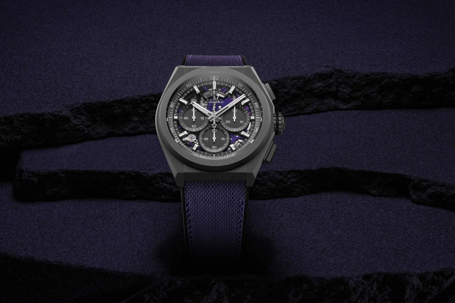 Zenith 97.9001.9004/80.R922 Defy 21 Ultraviolet El Primero Titanium (40486)  | Luxury watches for men, Zenith, Ultra violet