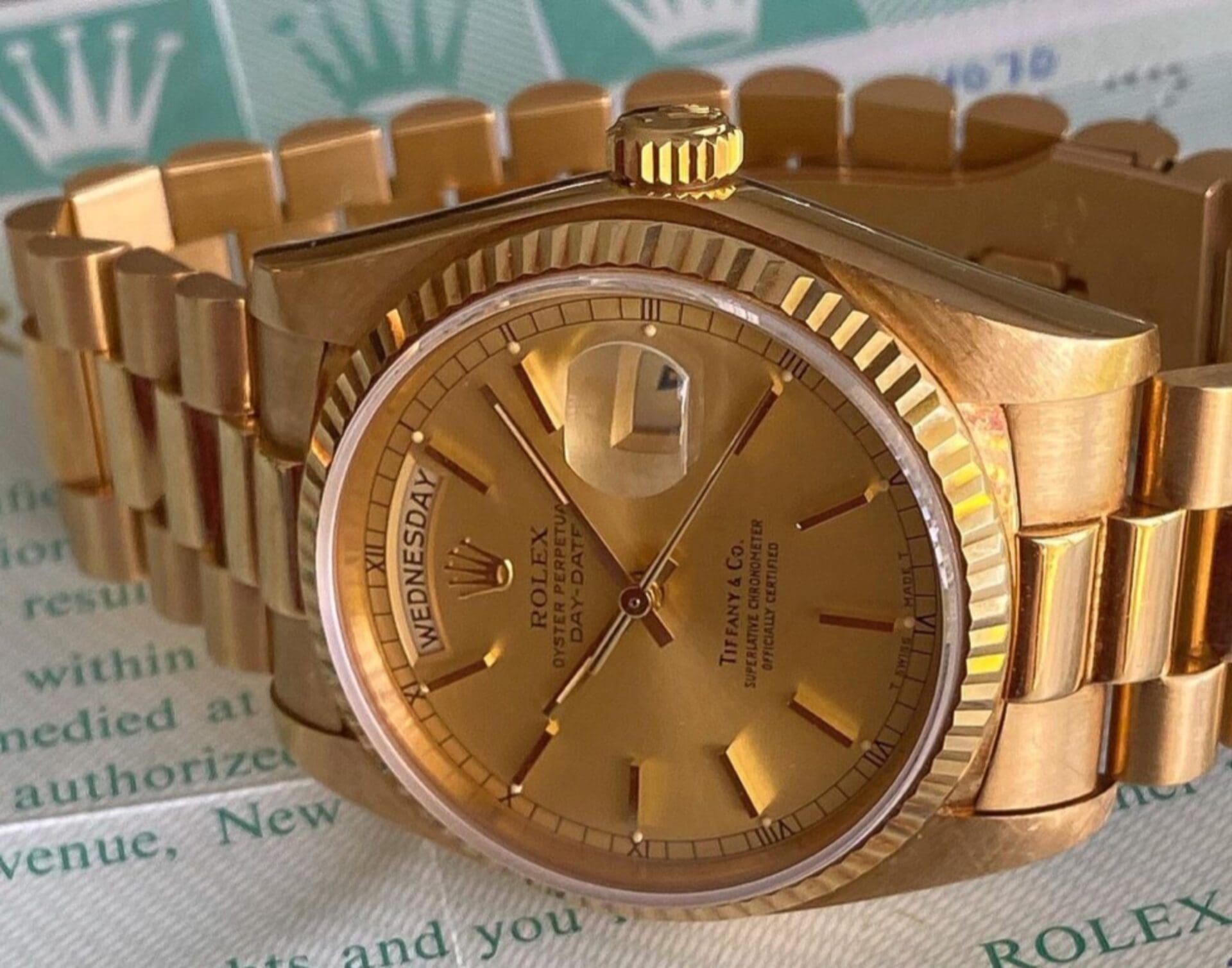 are all rolex watches real gold